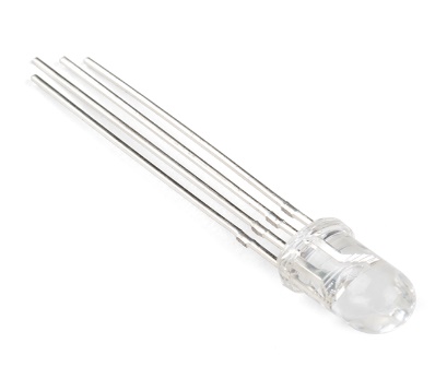 5mm 4 Pin RGB LED Common Anode