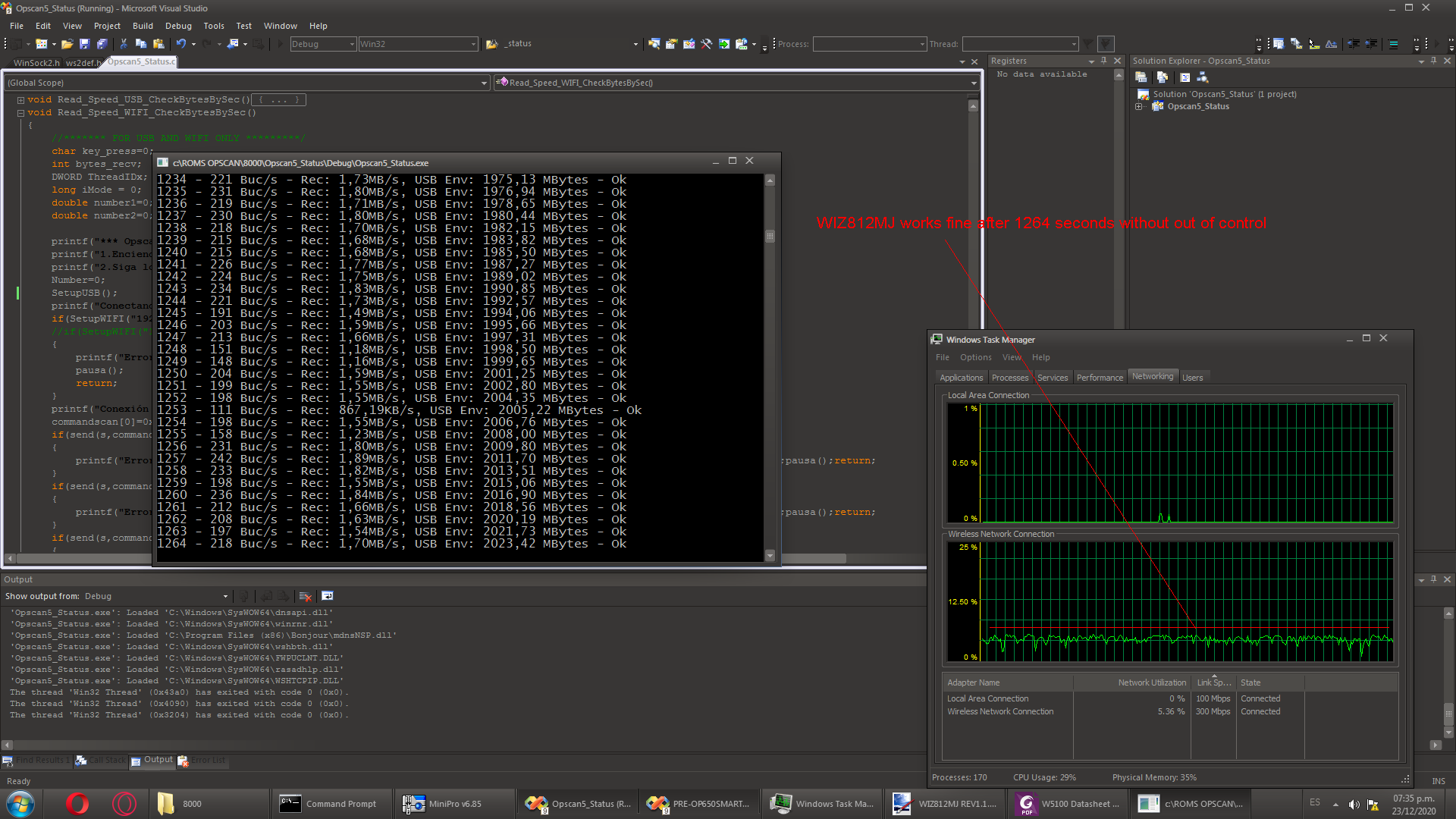 WIZ812MJ REV1.1 second graph