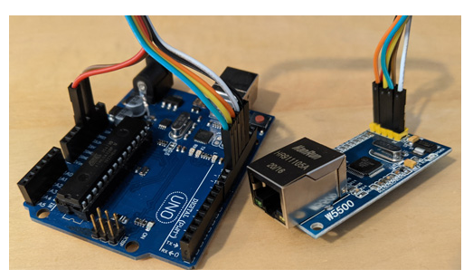 Arduinoで有線LAN