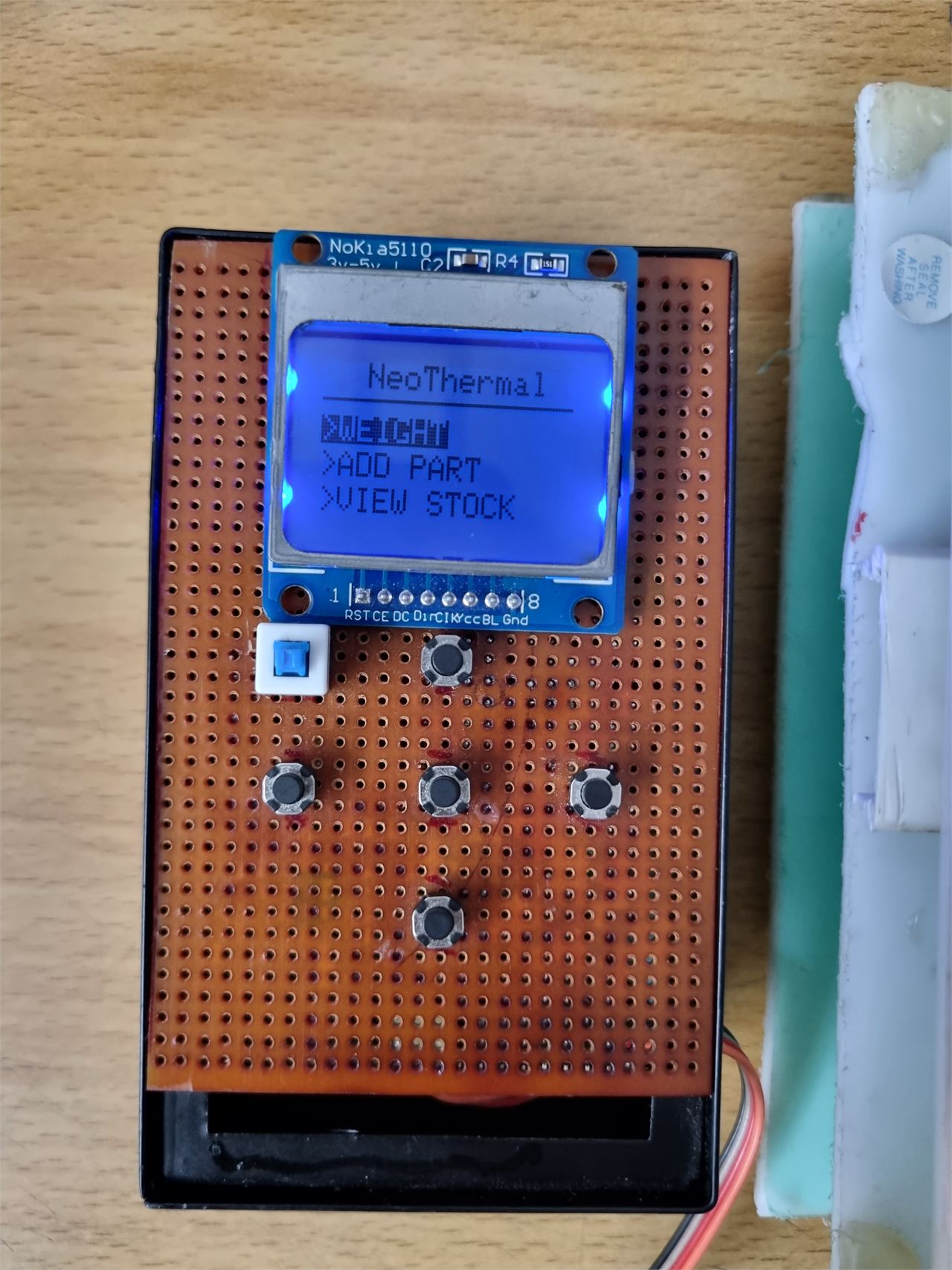 Pictures and Video demonstration of breadboard prototype: