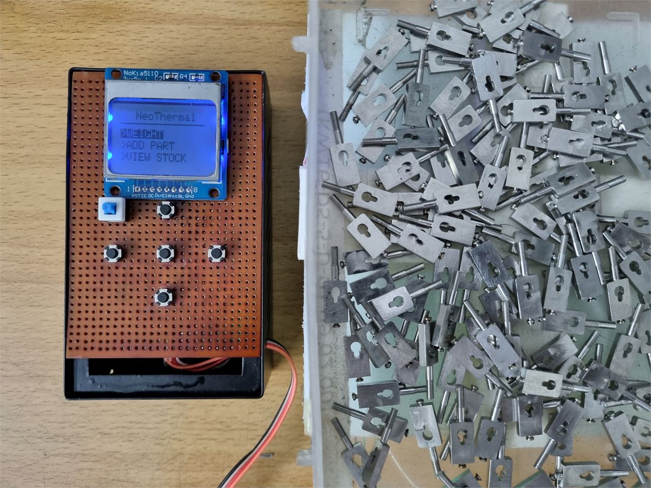 Pictures and Video demonstration of breadboard prototype: