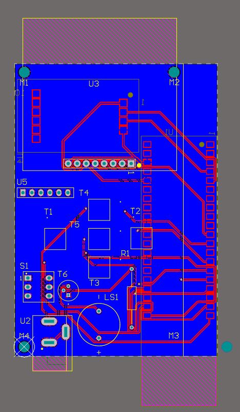 Automated Inventory management system, PCB: