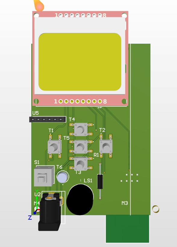 Automated Inventory management system, PCB: