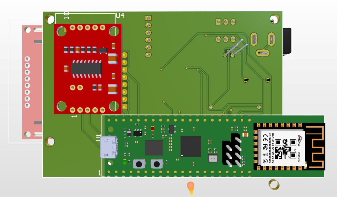 Automated Inventory management system, PCB: