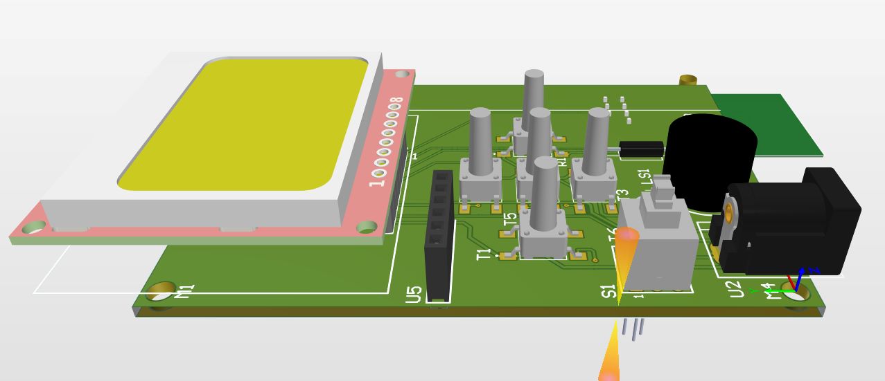Automated Inventory management system, PCB: