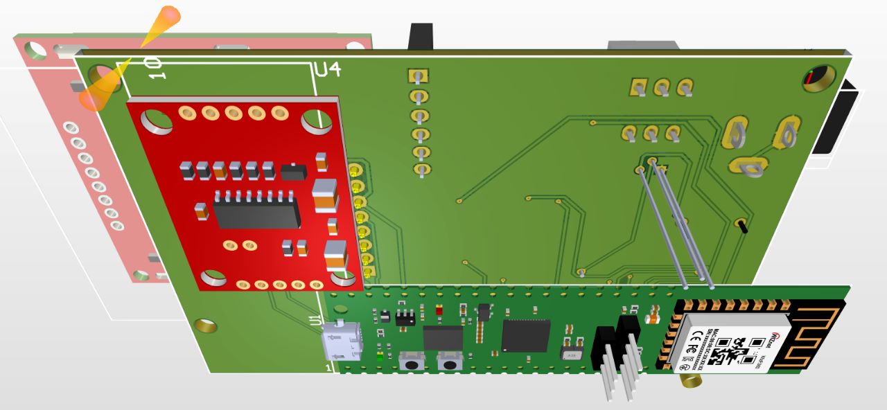 Automated Inventory management system, PCB: