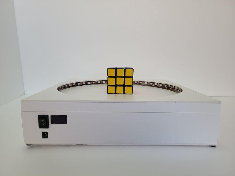 WiFi controlled display turntable, Hardware