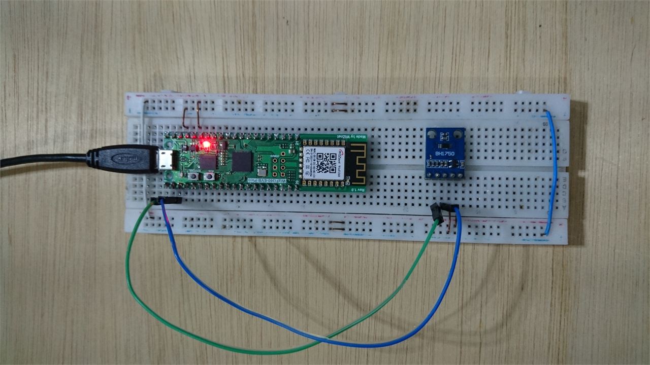 Monitor Ambient Light Using WizFi360-EVB-Pico, HARDWARE
