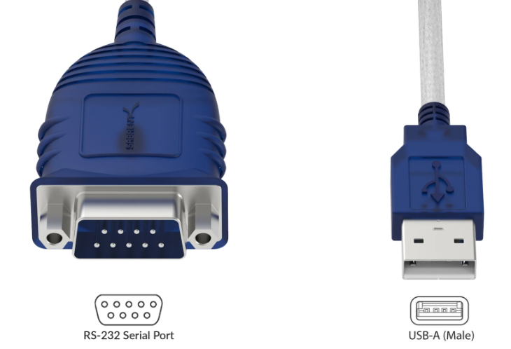 3. USB to RS232 Adapter