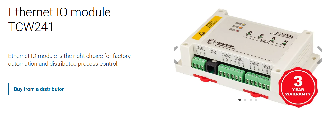 Ethernet I/O Module with W5500