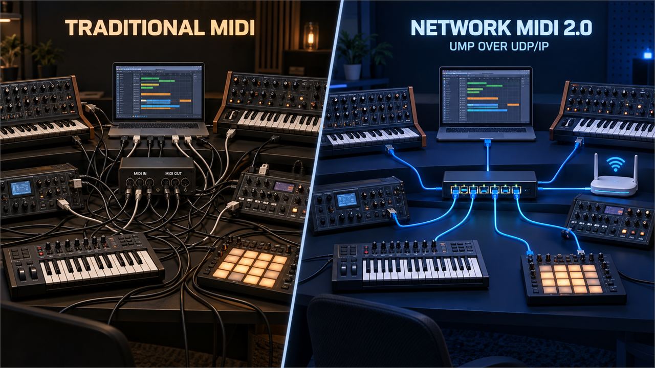 01 — Network MIDI는 왜 필요한가?