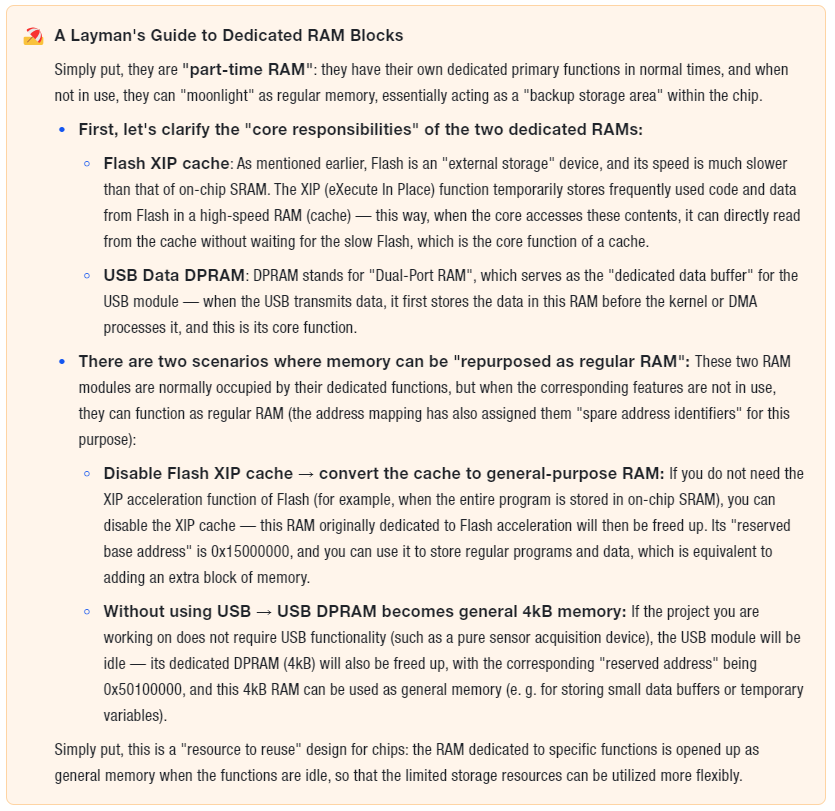 Embedded 101: ROM, SRAM and Flash Functions on RP2040, 2.SRAM
