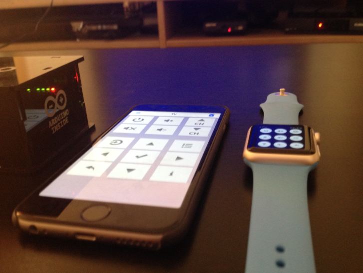 Apple Watch IR remote with Arduino, OVERVIEW