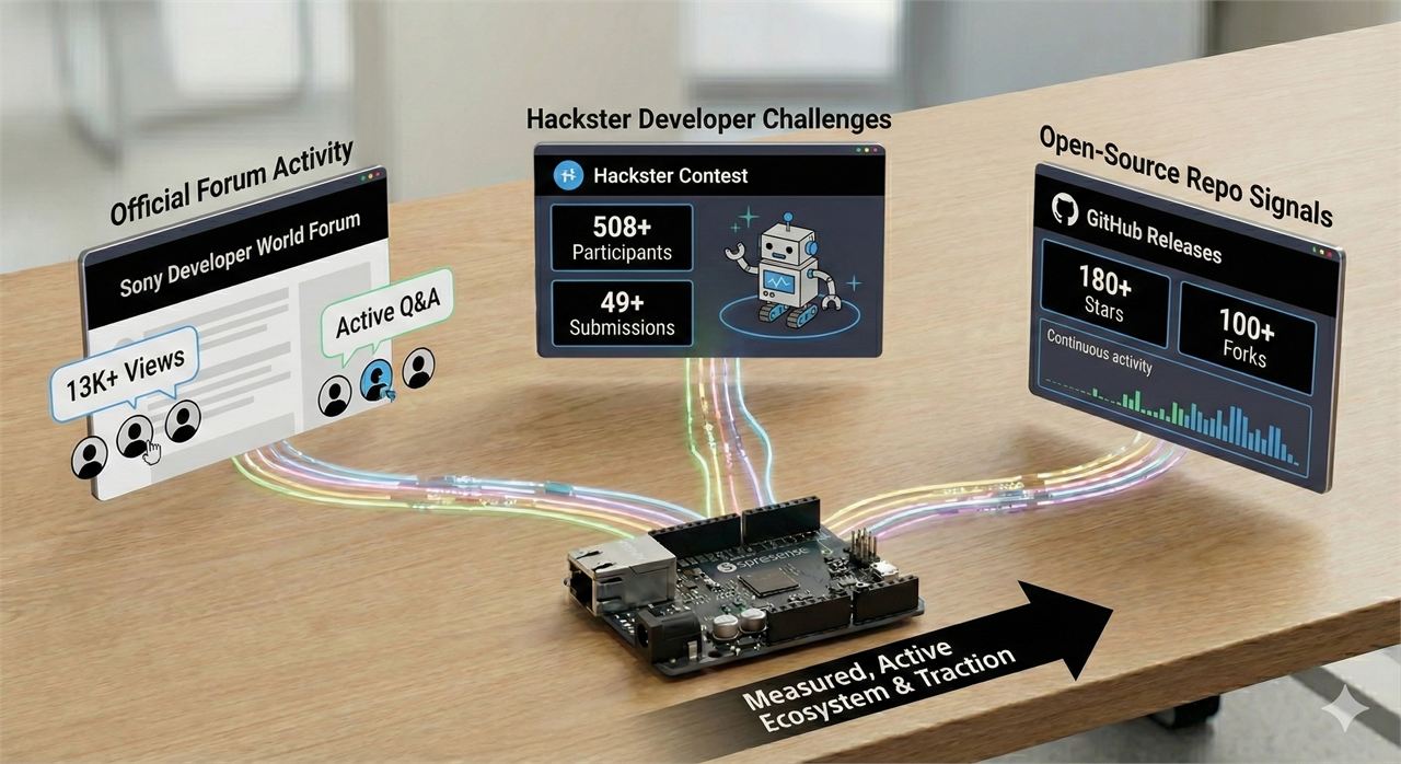 Ecosystem & traction: who uses Spresense, and how big is it?