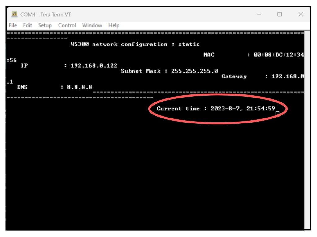 Step 1: Test SNTP Program and Adjustment