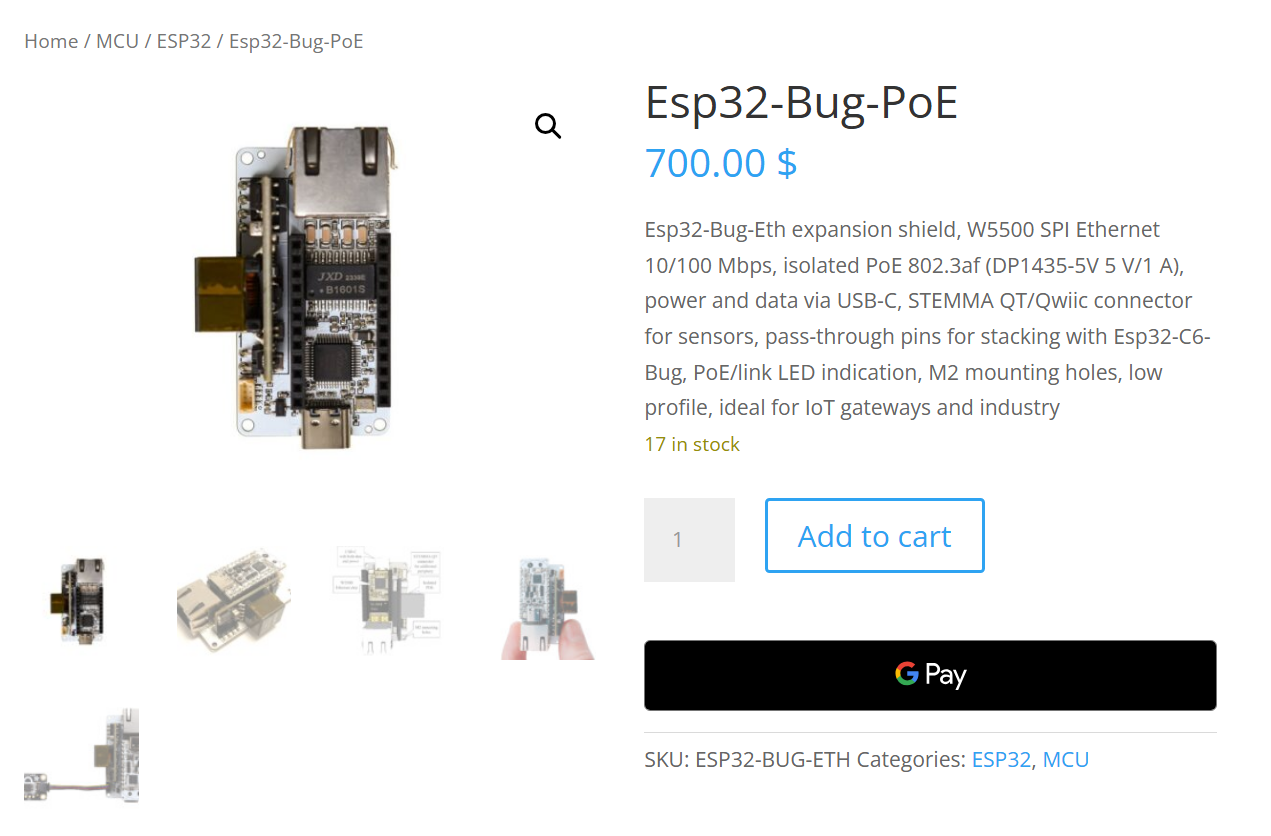 Esp32-Bug-PoE, 프로젝트 개요