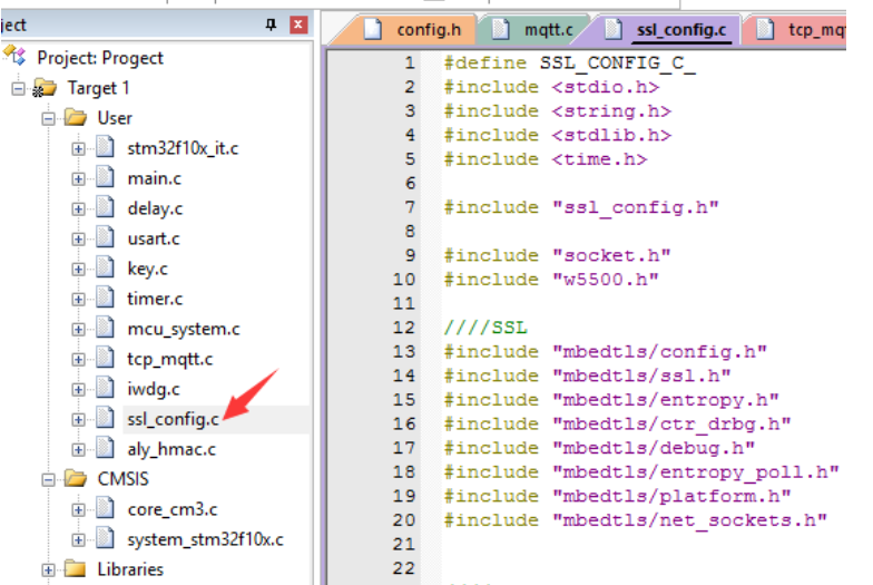 1. To facilitate the use of mbedtls' SSL functionality, I have encapsulated it as follows.