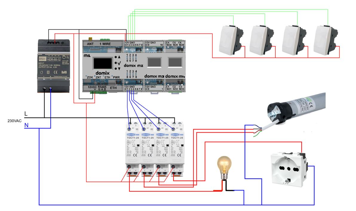 DOMIX — Open Source Modular Home Automation System