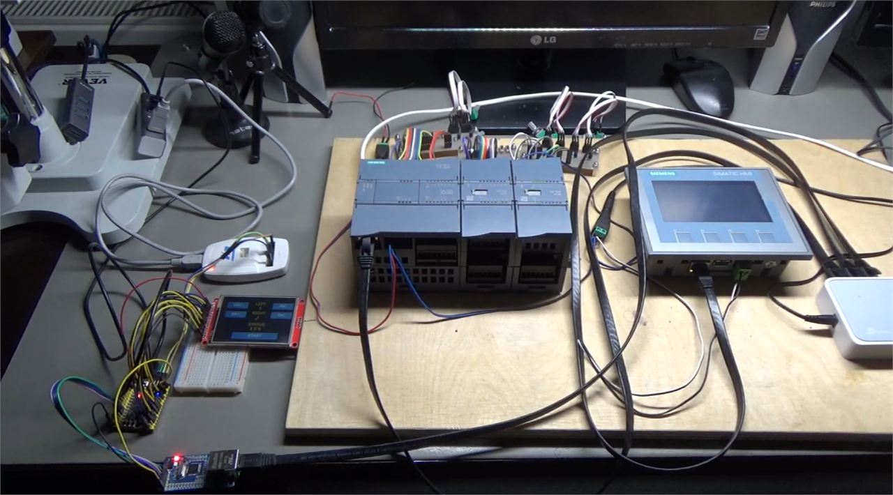 How to Control Siemens S7-1200 PLC via Ethernet Using W5500? Project Summary