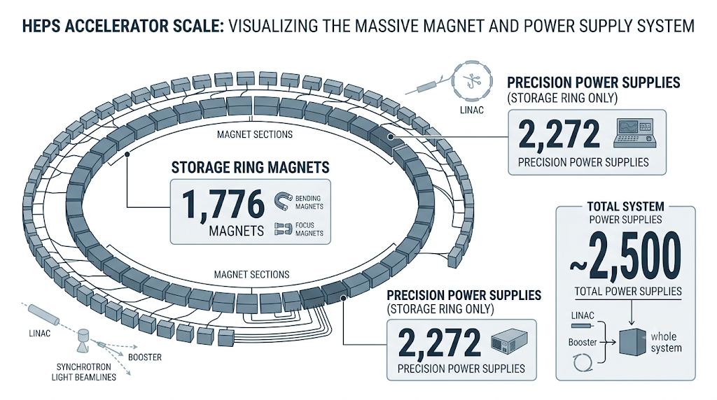 The magnet power supply control system for high energy photon source, 2. HEPS란?