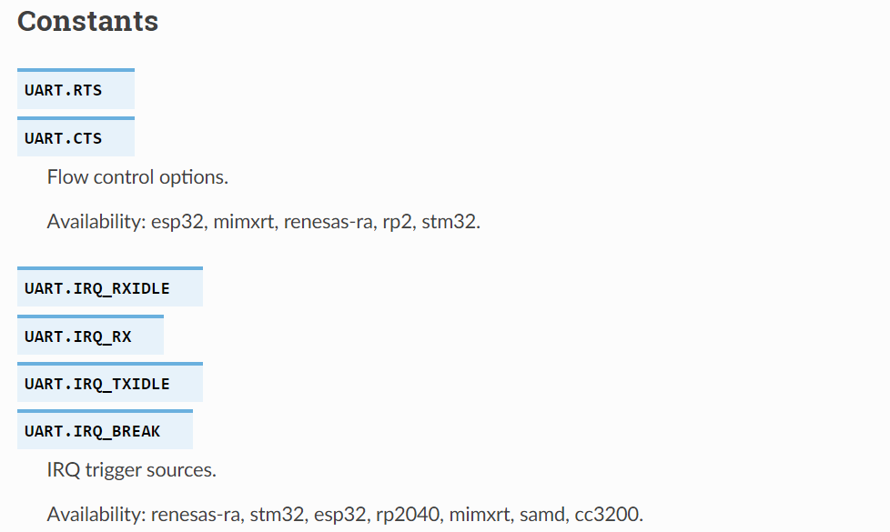 2. Serial Port Interrupt Related Control Methods
