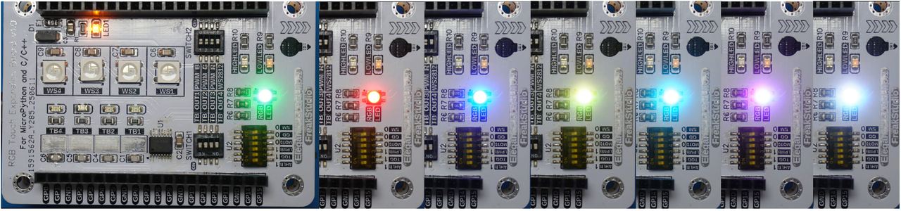 2. PWM Signal Control of RGB LED