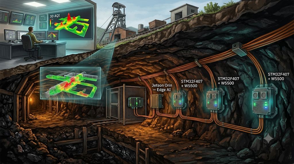 Mine-Guard : Digital Twinning based Air Quality Zoning in Coal Mine using Edge AI, 1) 소개