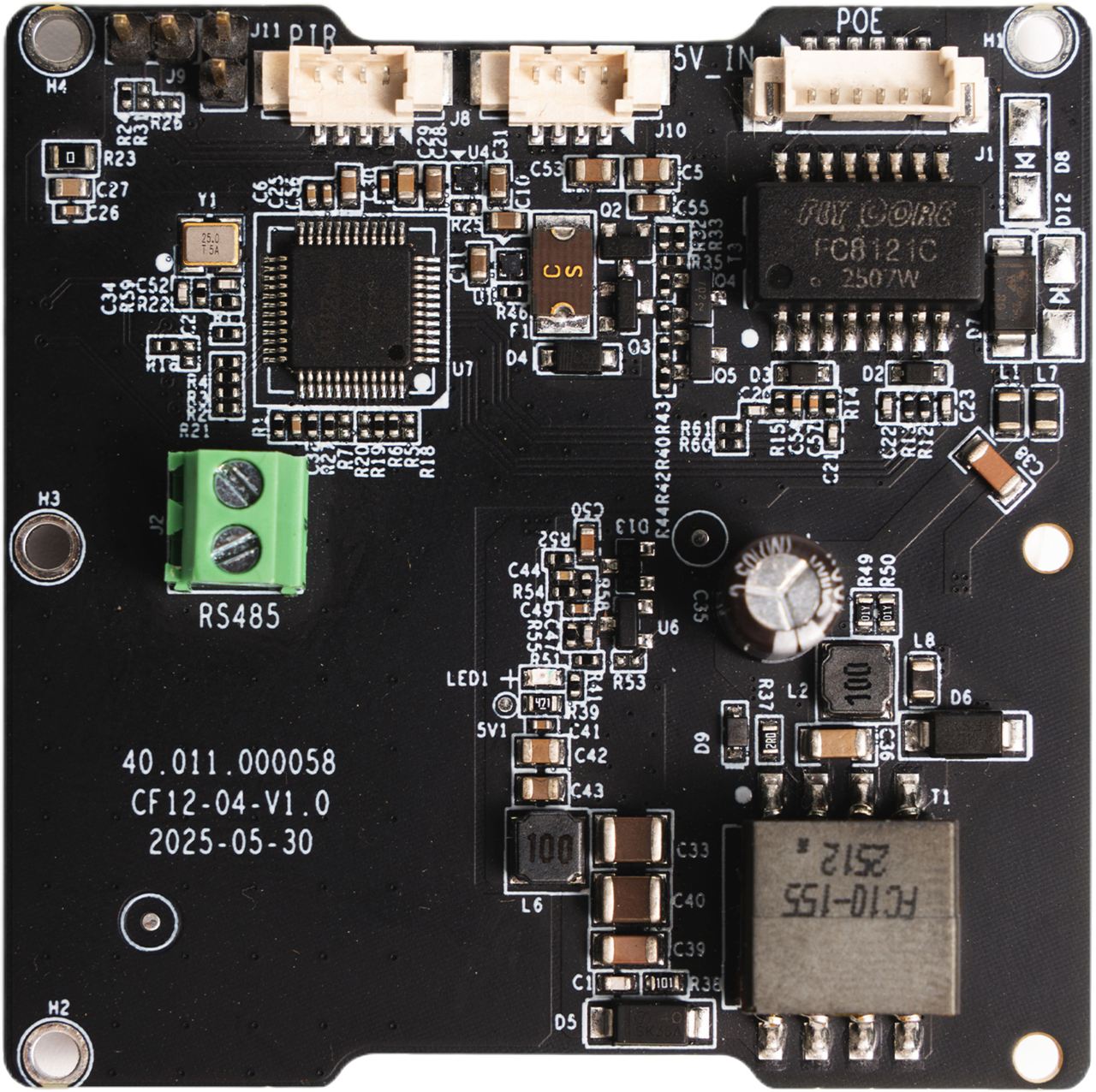 Front of the official NeoEyes NE301 PoE expansion board