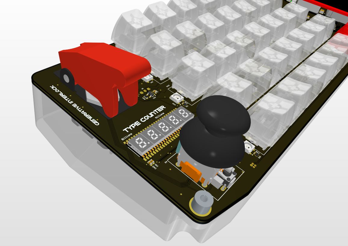 Generative kAiboard - Beyond Typing with Generative AI, The Hardware