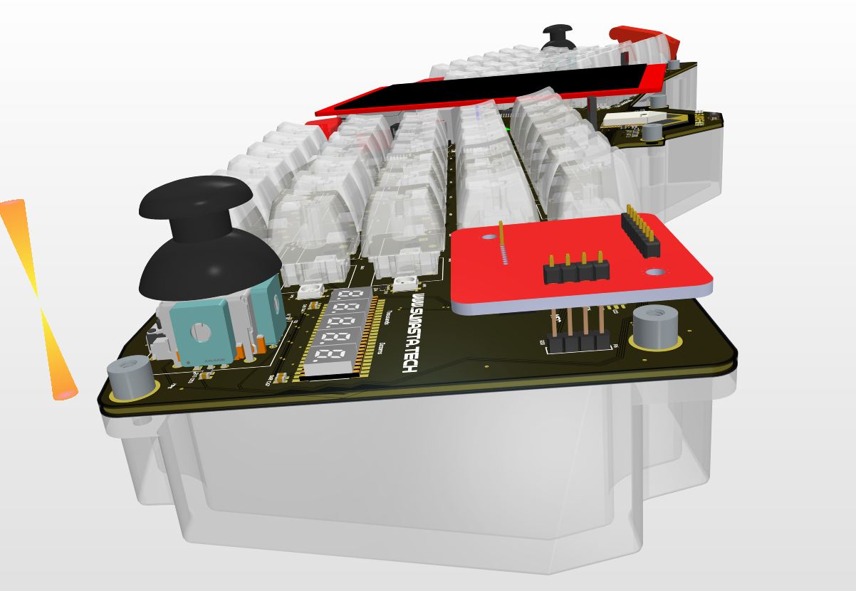 Generative kAiboard - Beyond Typing with Generative AI, The Hardware
