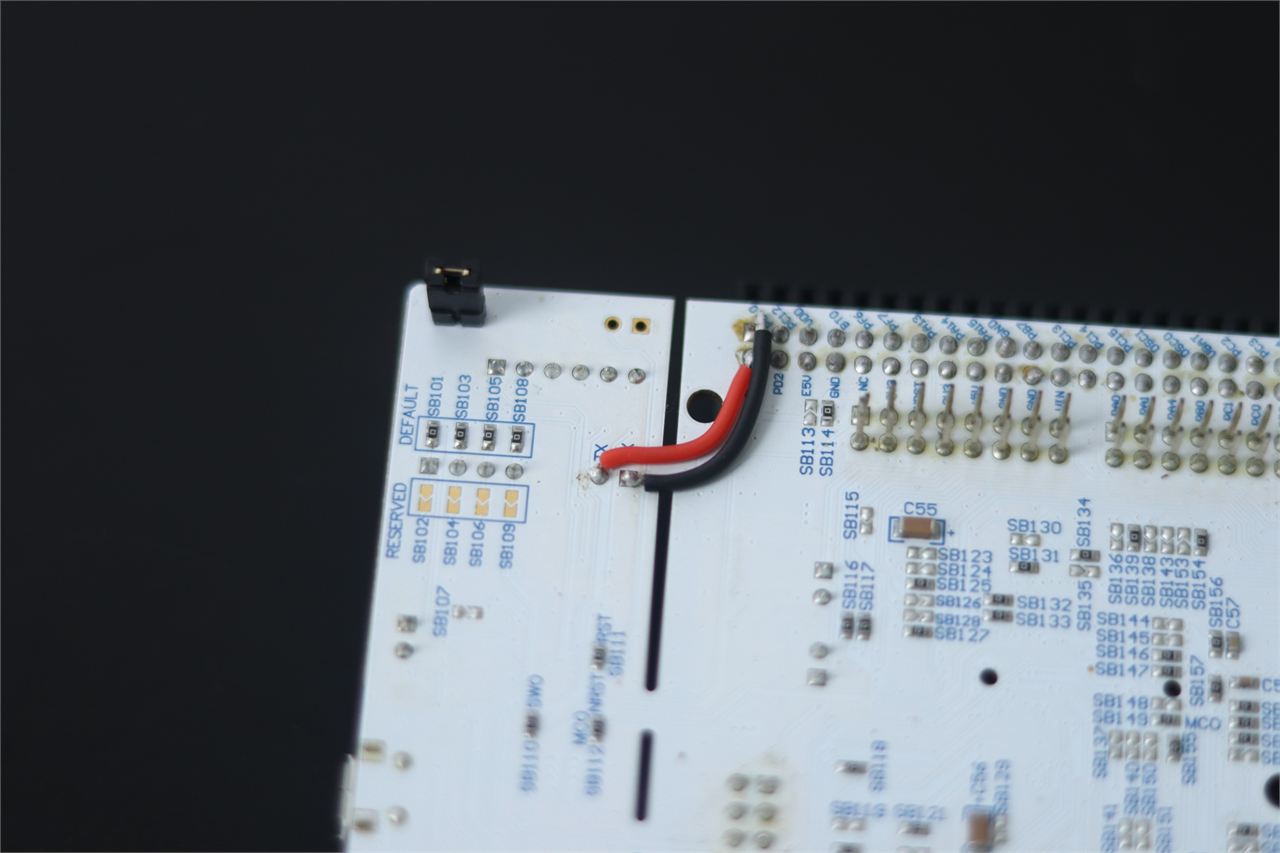 Wire Bridge For Serial Debugging
