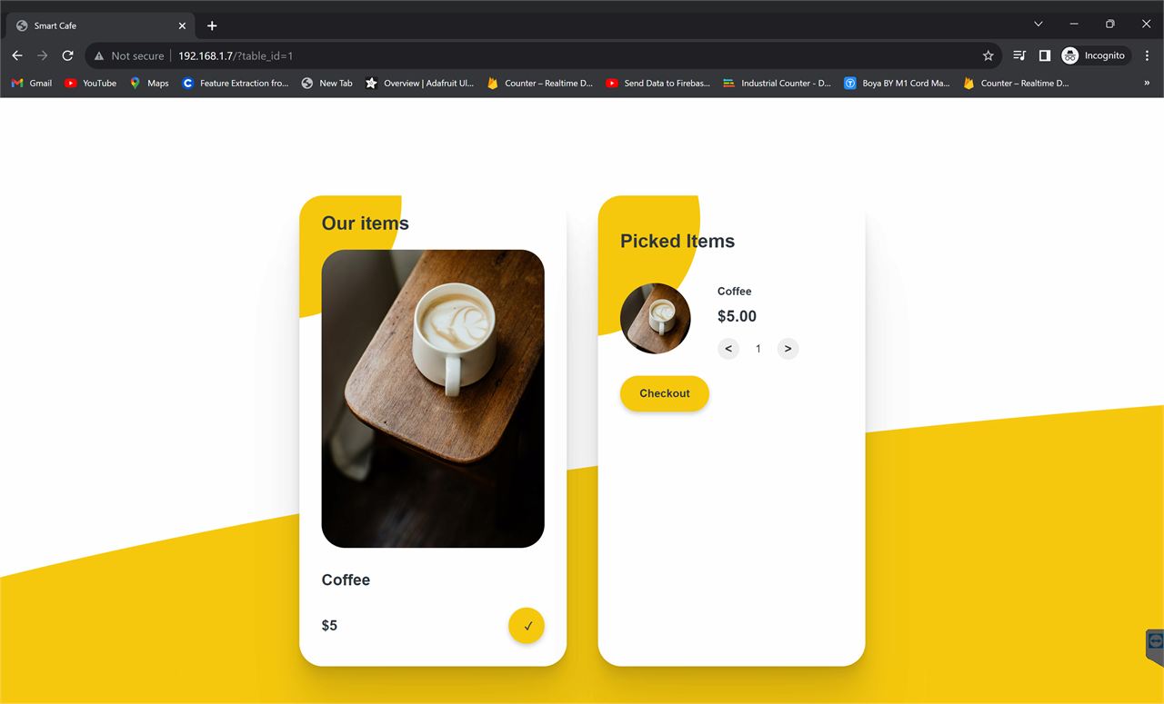 OrderEZ: Self-Service Ordering System for cafes