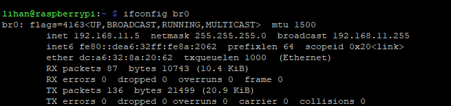 Network Bridge Configuration