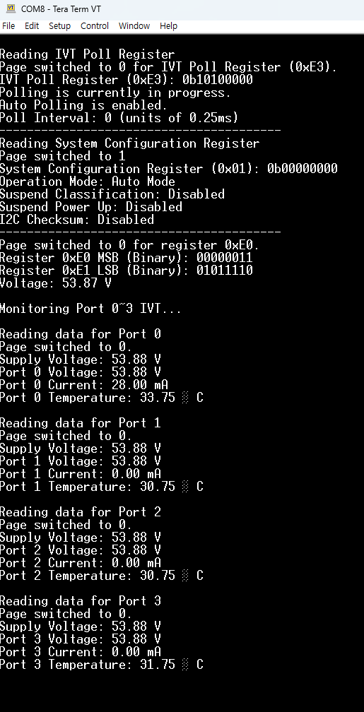 W55RP20-EVB-PICO PSE KIT!, Terminal Output