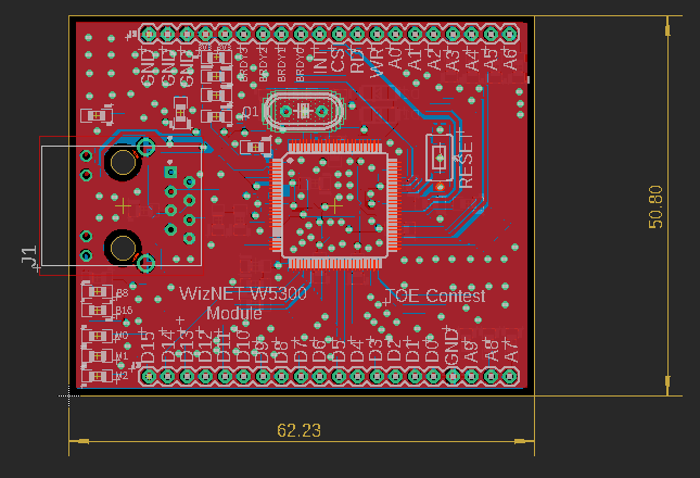 W5300 custom Library for Any Arduino board and Application