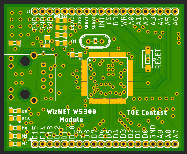 W5300 custom Library for Any Arduino board and Application