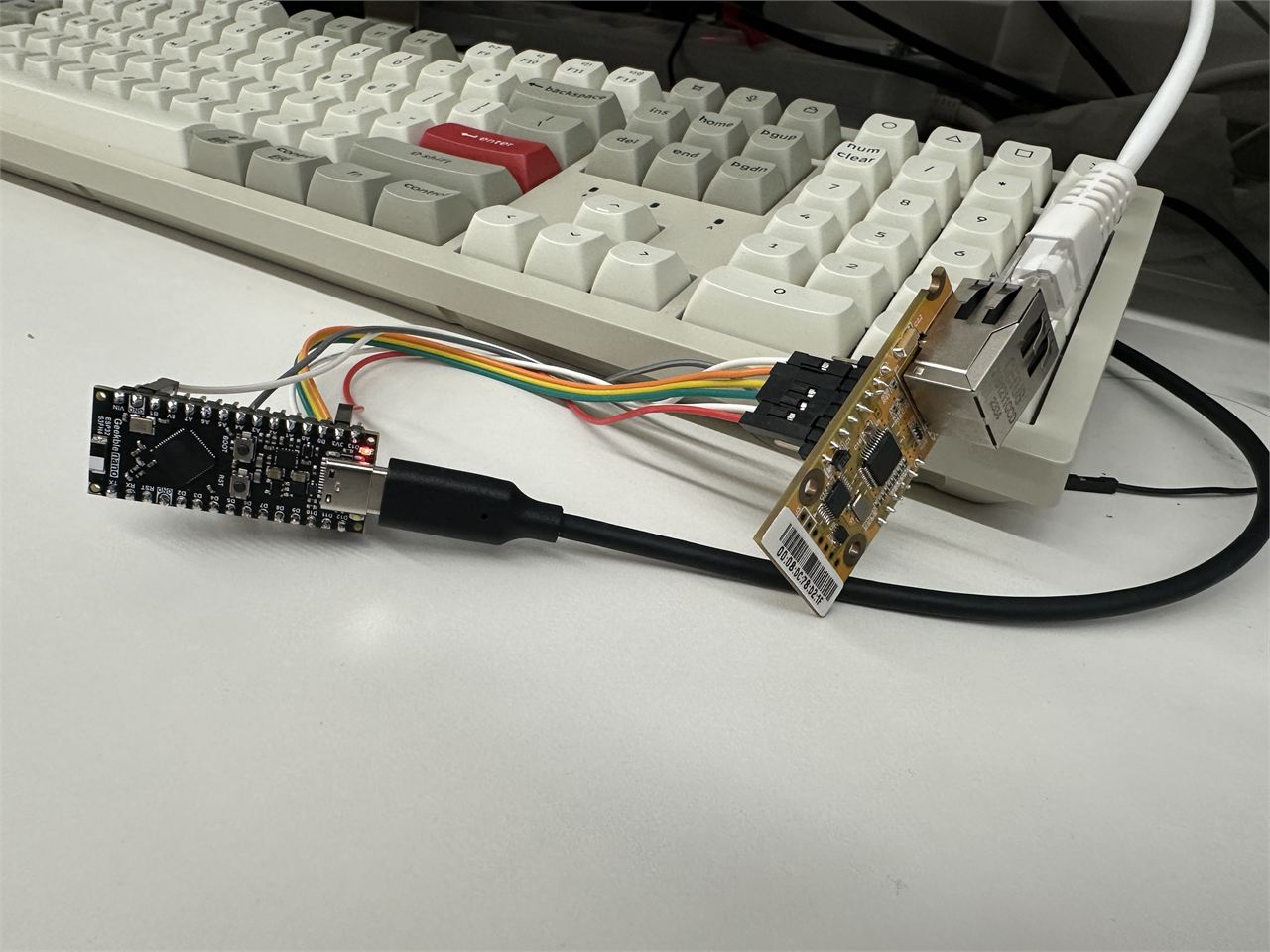 [ESP32-S3] Geekble nano - W5500 porting  using TOE, Hardware Connection