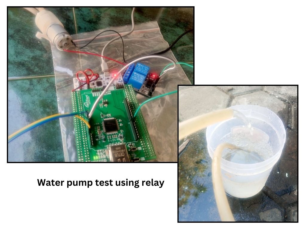 Step 4: Water Pump Control Test