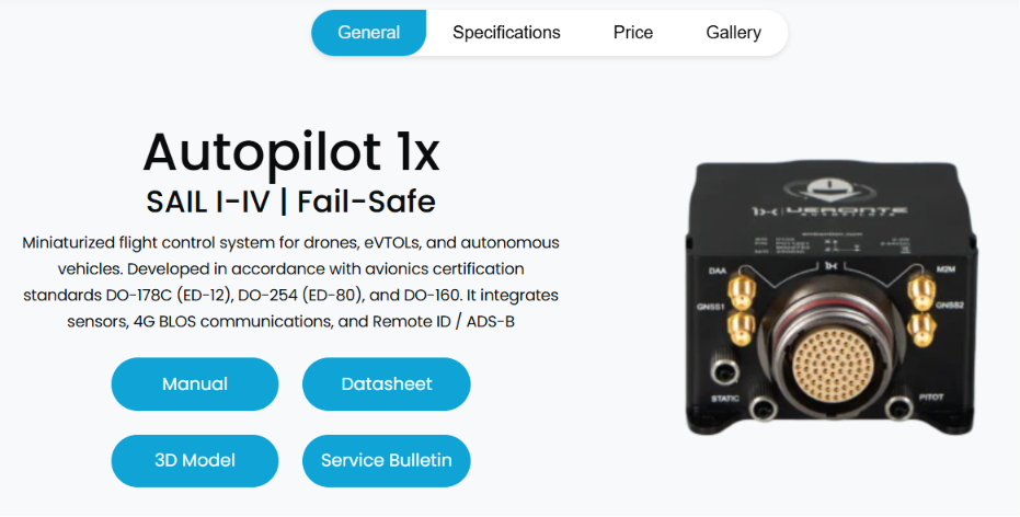 📌Veronte Autopilot 1x?