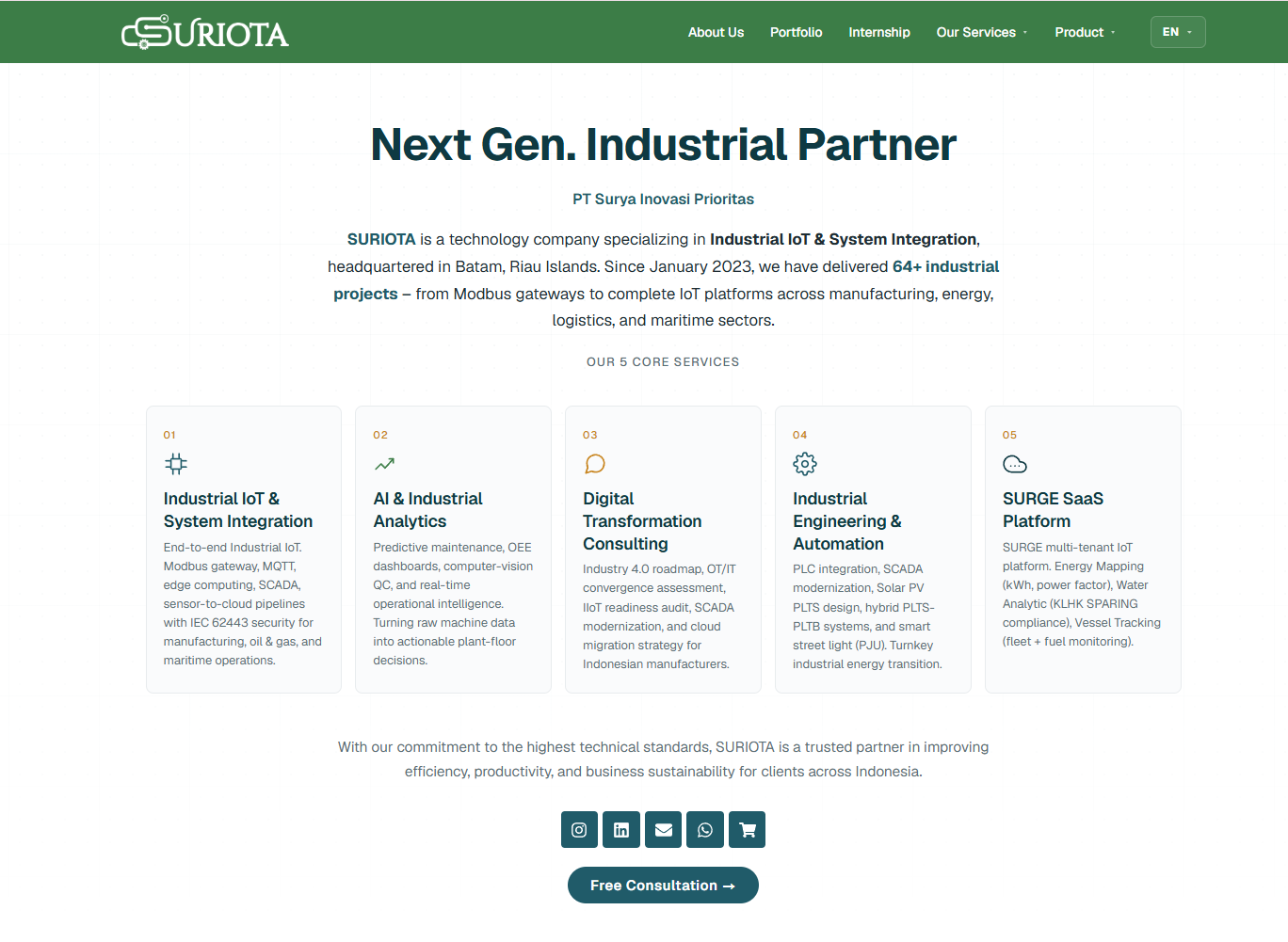 SRT-MGATE-1210 Modbus IIoT Gateway, ABOUT SURIOTA