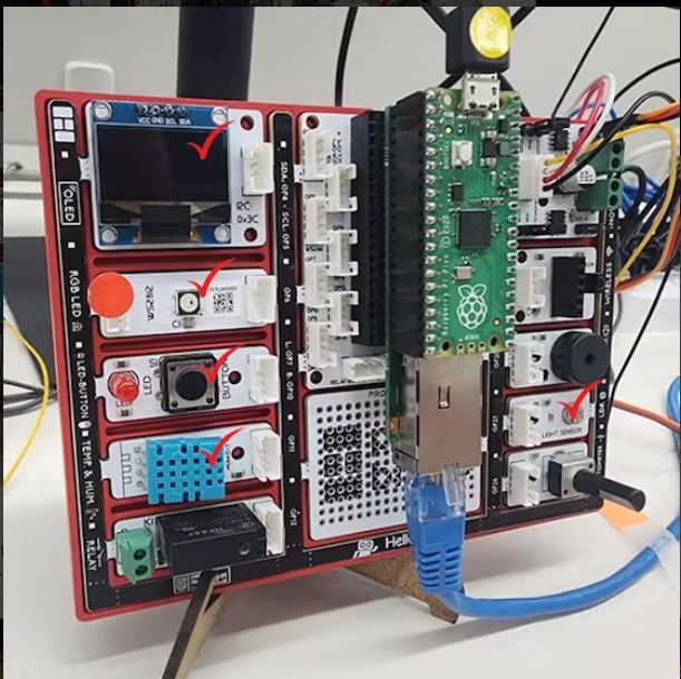 Raspberry Pi Pico Lamp Sets The Mood Using ChatGPT