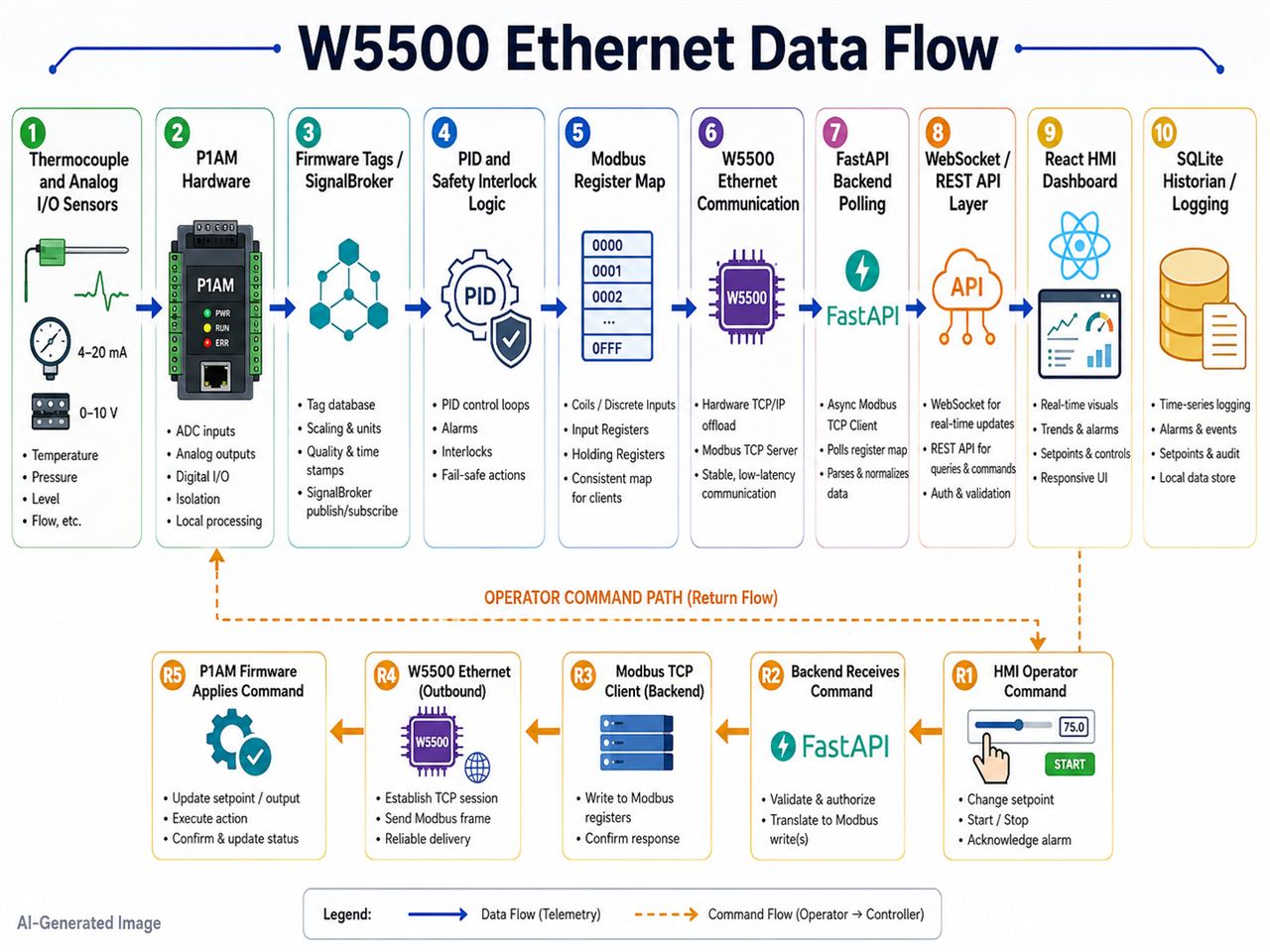📌 Role and Application of the WIZnet Chip