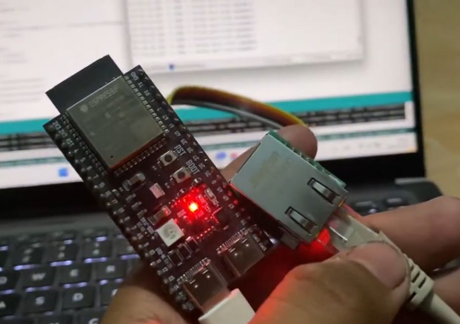 ESP32-S3 + Module Ethernet W5500 Koneksi dengan MQTT, Overview