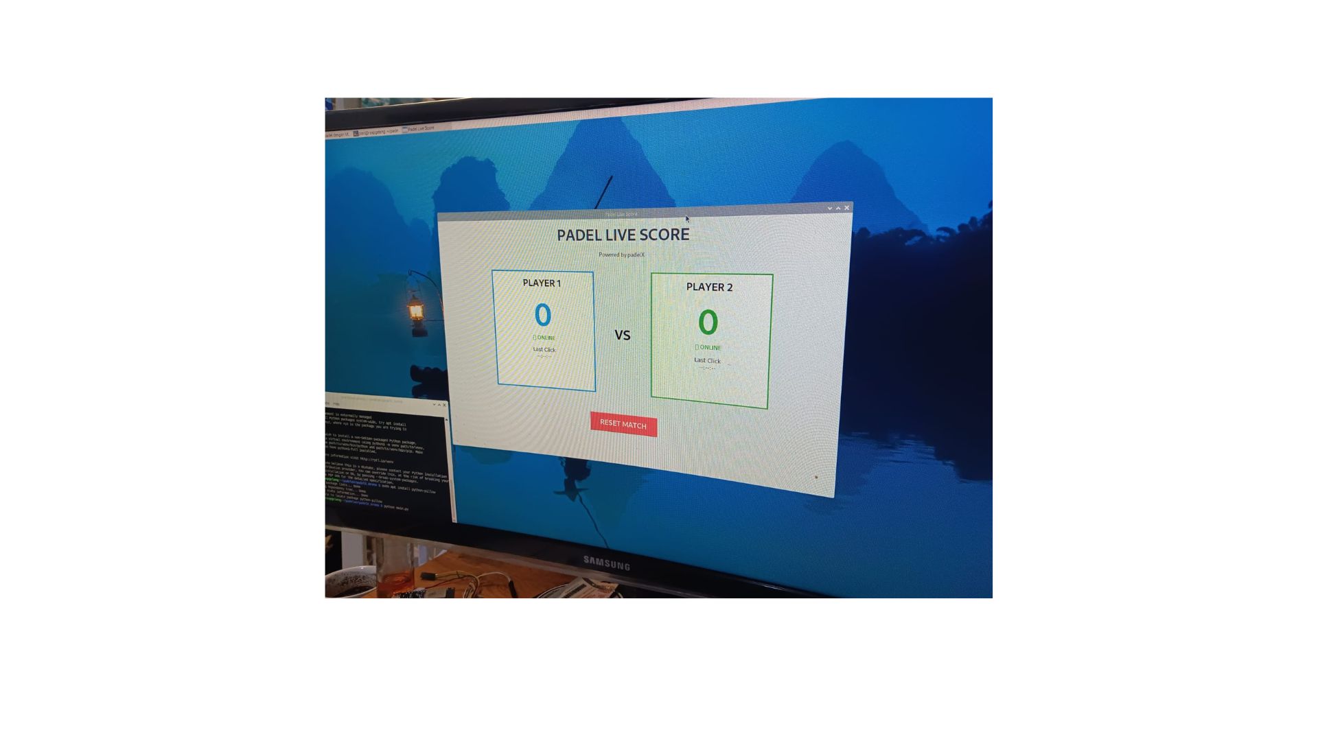 PadelX : Scoring System for Padel Games