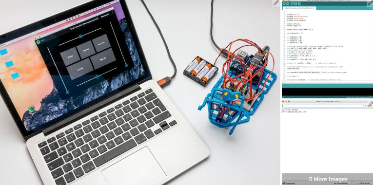 How to Make a Mobile Phone and Computer Controlled 3D Printed Robot With Arduino - IoBot.