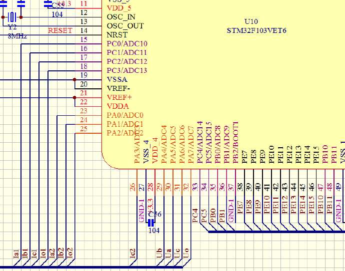 2. Microcontroller connection