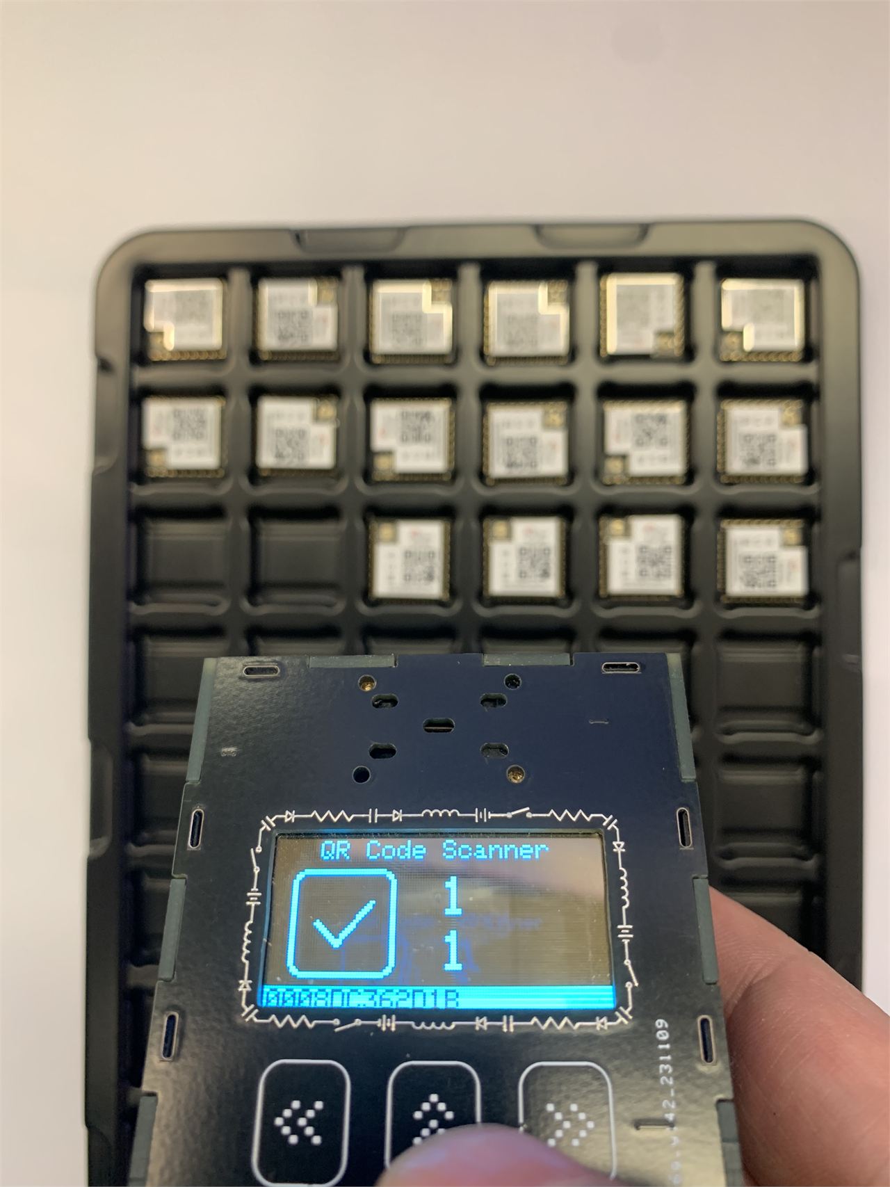 1,QR code Scan and record;