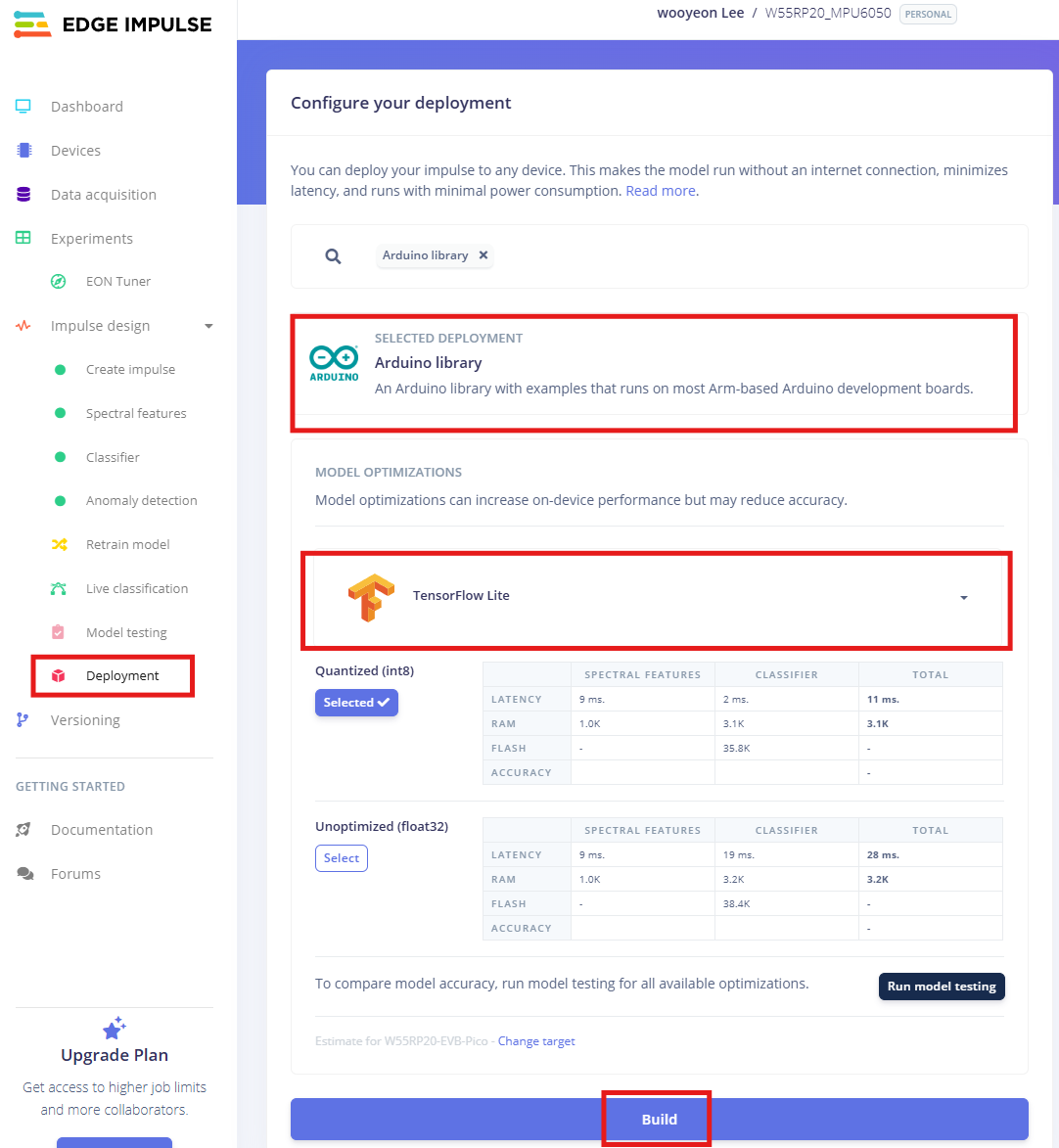 ✅ Device Deployment and Inference