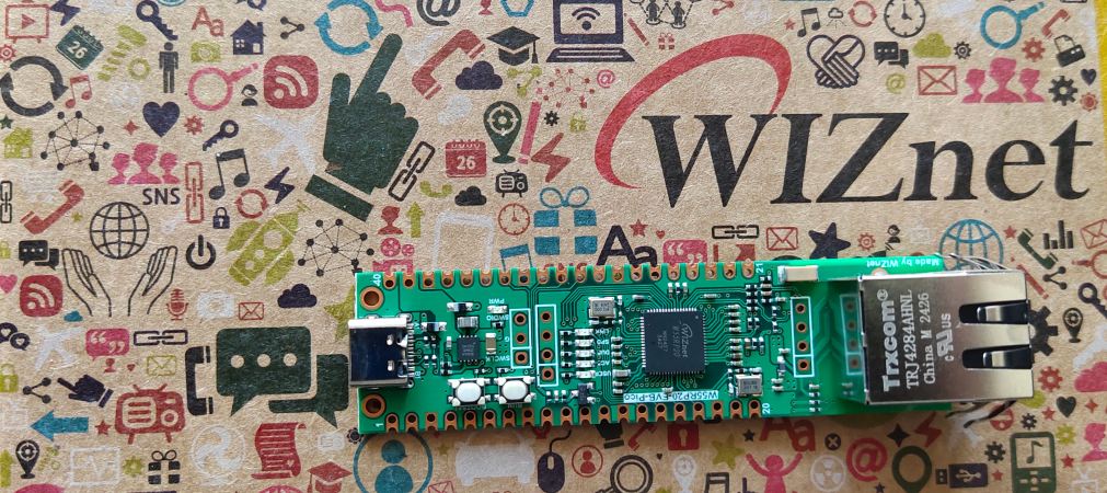 Create an Arduino event driven app on W55RP20-EVB-PICO