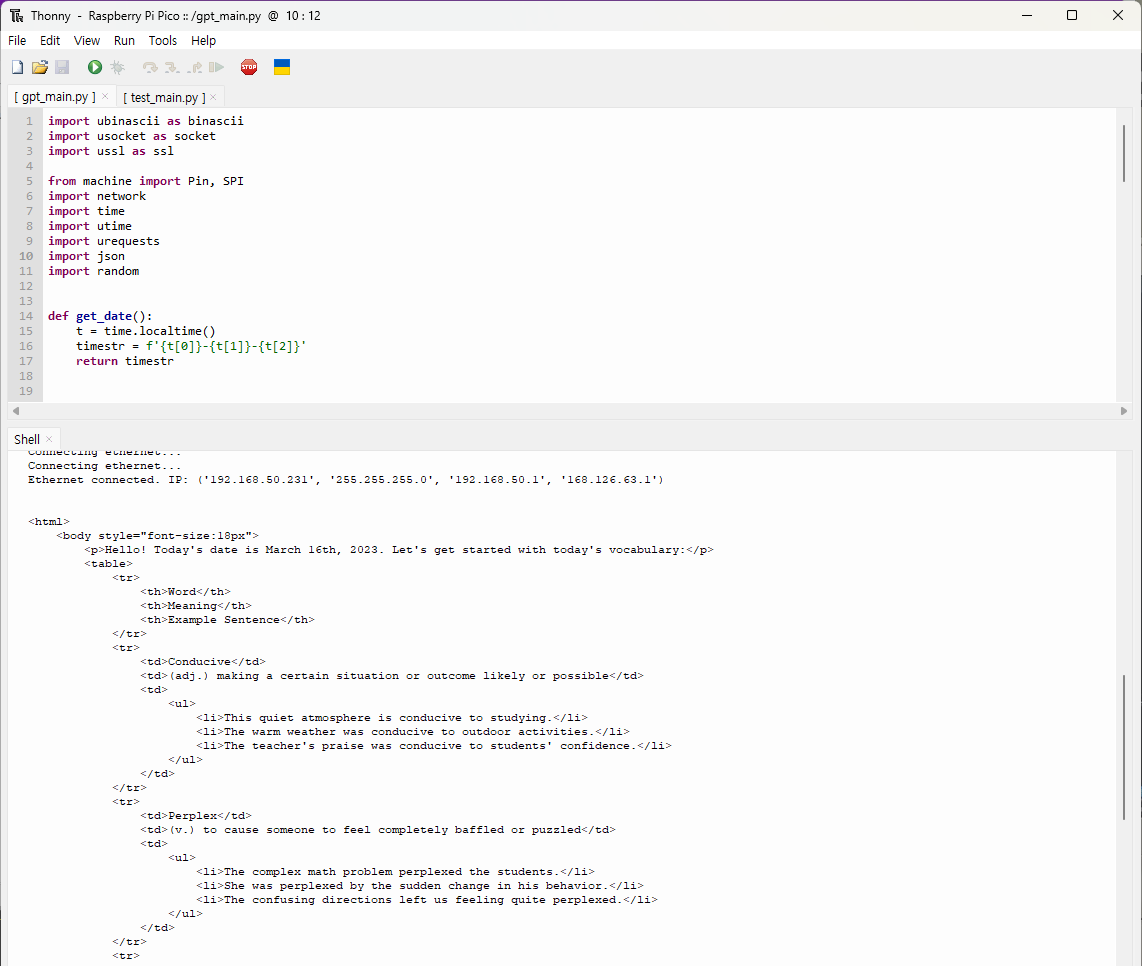 Final Step: Compose and send emails with GhatGPT API at specific times